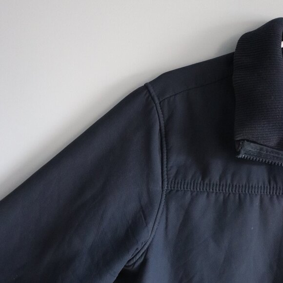 Bench Mens Blue Sz M Full Zip Mid-Weight Sherpa Long Sleeve Utility Jacket - Picture 3 of 14